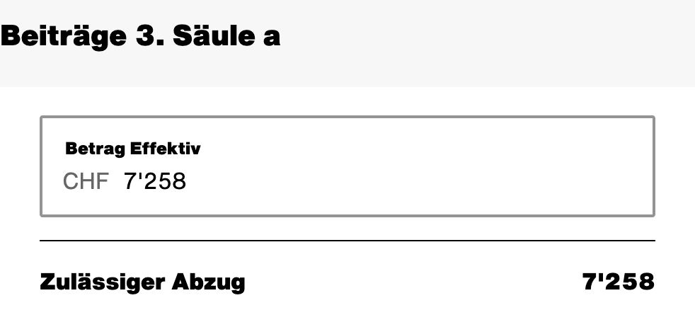 Placeholder Bild für Säule 3a